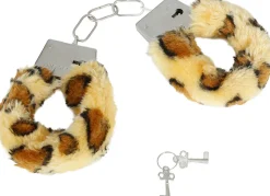 Handboeien Velvet Panterprint