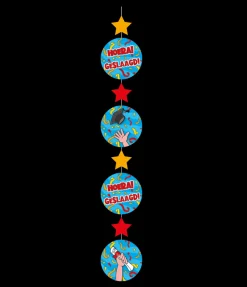 Hang Decoratie Geslaagd cartoon