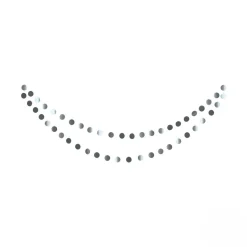 Hangdecoratie metallic discs 5m