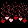 Hangdecoratie Love 12st