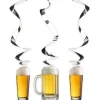Hangdecoraties glazen bier