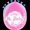 Happy party balloons - Gender reveal