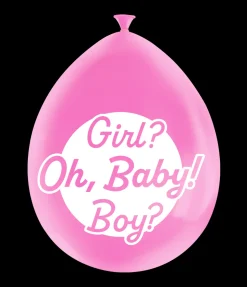 Happy party balloons - Gender reveal