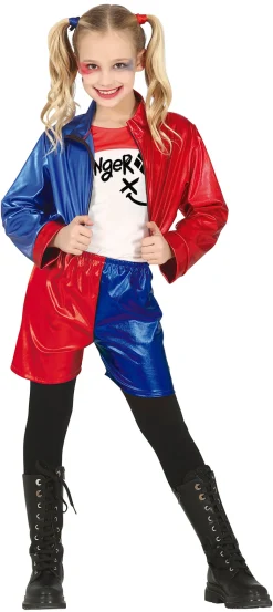 Harley Quinn Glam kostuum kinderen