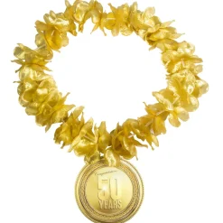 Hawai Ketting 50 jaar getrouwd gouden paar