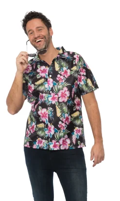 Hawaii blouse flowers deluxe