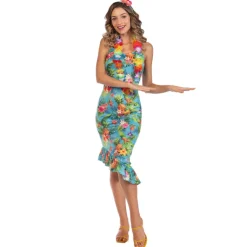 Hawaii flower jurk