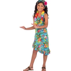 Hawaii zomer jurkje kids