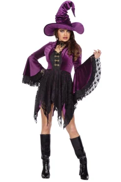 Heksenjurk Purple Velvet