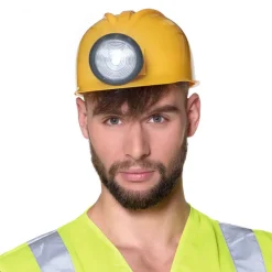 Helm bouwvakker met licht