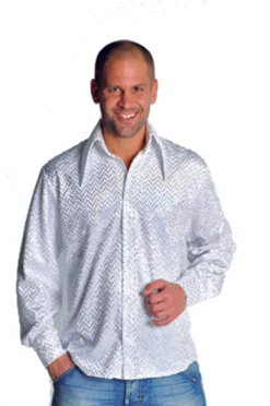 Herenblouse met pailetten