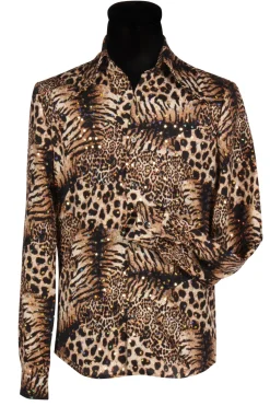 Herenblouse Tiger King