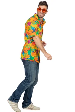 Heren Hemd Hawaii Flowers