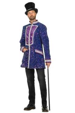 Herenjas Purple Sequins
