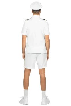 Herenkostuum Kapitein Cruise kort