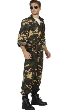 Herenkostuum Militair Camouflage