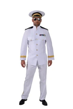 Herenkostuum Officier wit