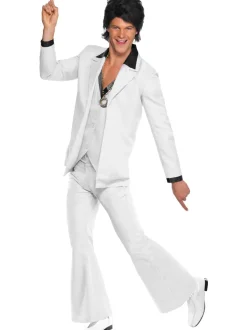 Herenkostuum 80s Miami Vice wit