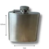 Heupfles RVS 90ml