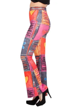 Hippiebroek Patchwork Dames