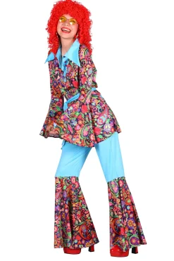Hippie dameskostuum Paisley