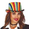 Hoed Chistera regenboog