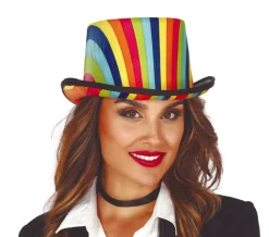 Hoed Chistera regenboog