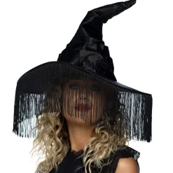Hoed Heks Wicca zwart