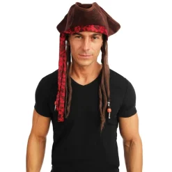 Hoed Piraat Dreadlocks