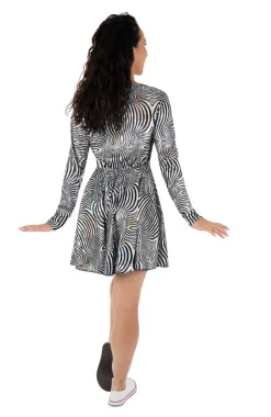 Holografische Disco jurk dames