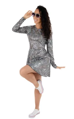 Holografische Disco jurk dames