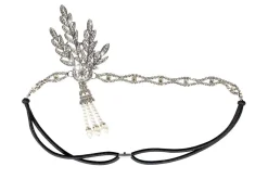 Hoofdband Charleston Strass