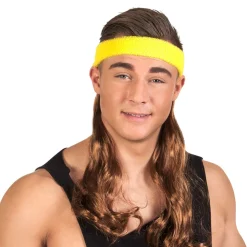 Hoofdband met haren
