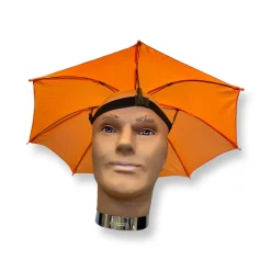Hoofdband paraplu oranje