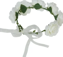 Hoofdband Witte Rozen