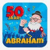 Huldeschild - Abraham cartoon