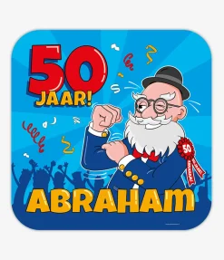 Huldeschild - Abraham cartoon