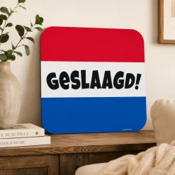 Huldeschild - Geslaagd rwb