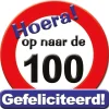 Huldeschild - op naar de 100