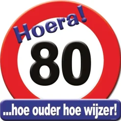 Huldeschild verkeersbord Leeftijd 50cm