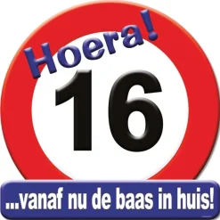 Huldeschild verkeersbord Leeftijd 50cm