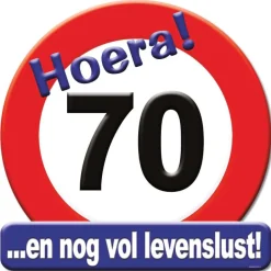 Huldeschild verkeersbord Leeftijd 50cm