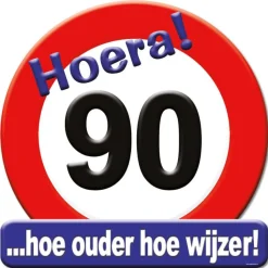 Huldeschild verkeersbord Leeftijd 50cm