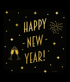 Huldeschild Classy Happy New Year
