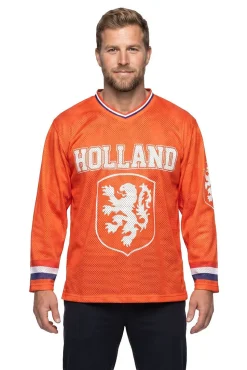 Ijshockey Shirt Holland Oranje