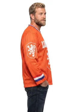 Ijshockey Shirt Holland Oranje