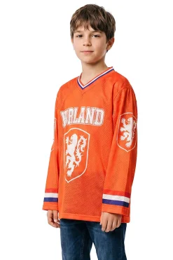 Ijshockey Shirt Holland Oranje voor kinderen