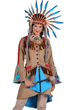 Indianen festival jas dames