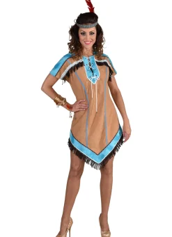 Indianenkostuum Apache dames