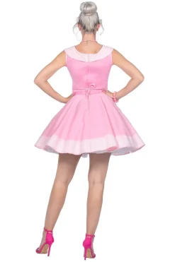 Jurk Barbie Babe roze